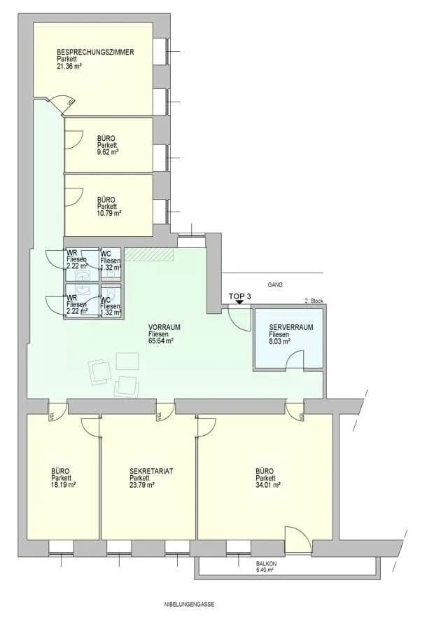 Gewerbeimmobilie mieten in Wien – 201 m², € 4.972 – Bild 17 von 17