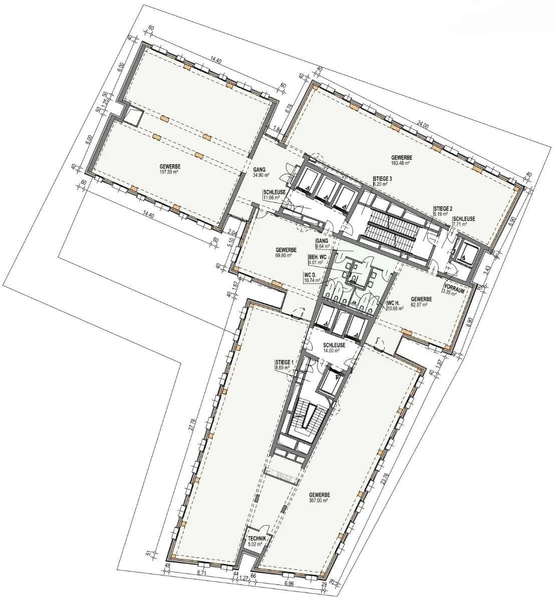 Gewerbeimmobilie mieten in Wien – 937 m², € 17.514 – Bild 24 von 26