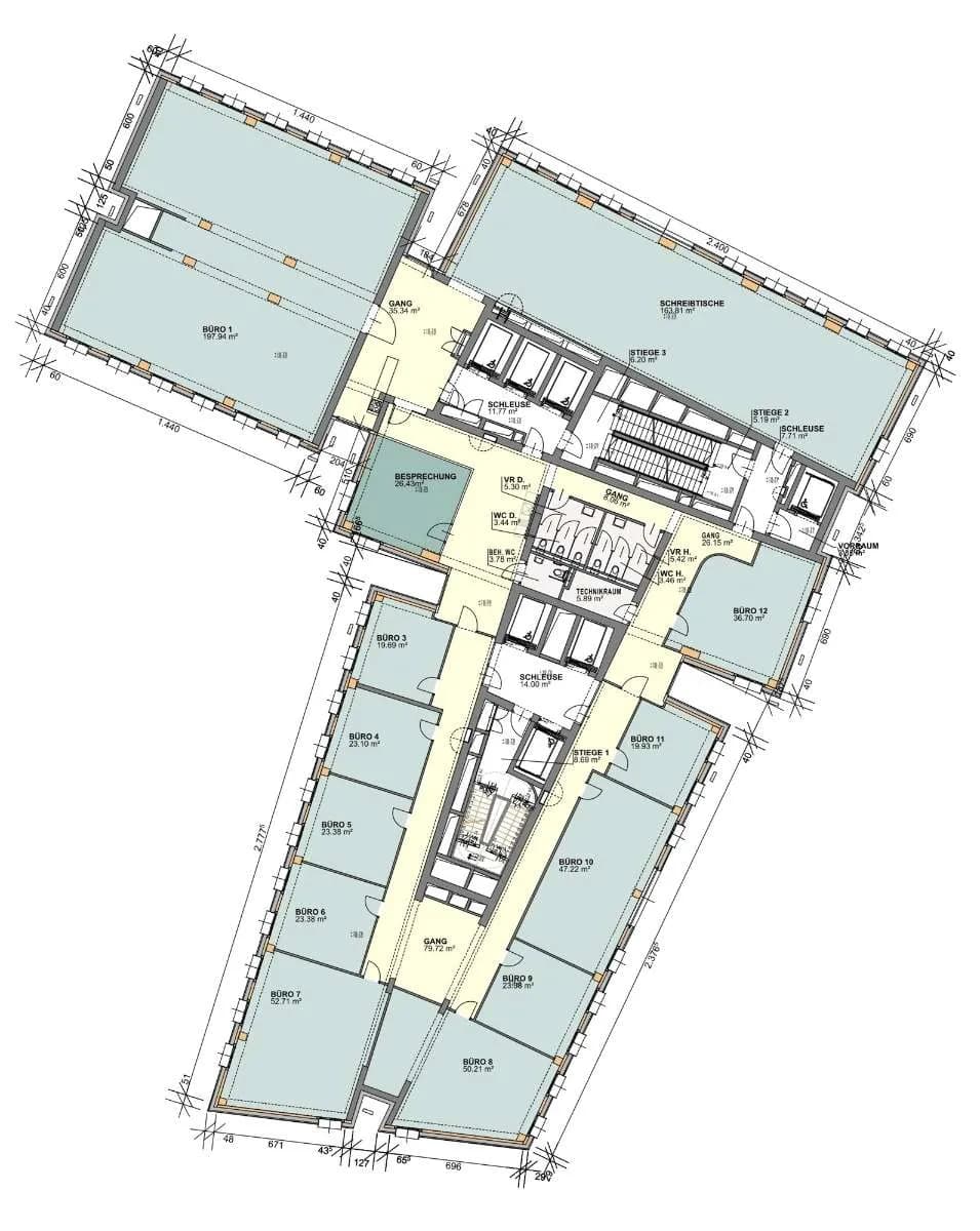 Gewerbeimmobilie mieten in Wien – 937 m², € 17.514 – Bild 25 von 26