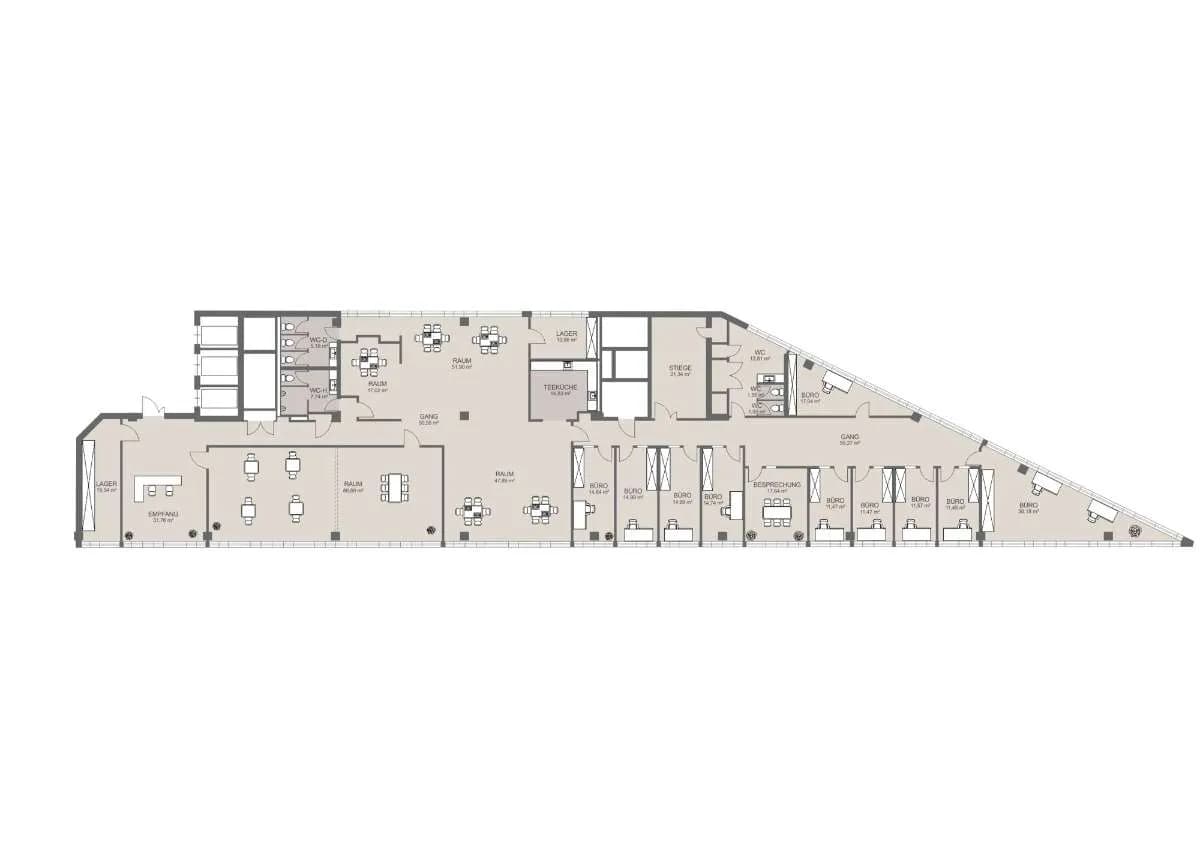 Gewerbeimmobilie mieten in Wien – 684 m², € 9.924 – Bild 12 von 12