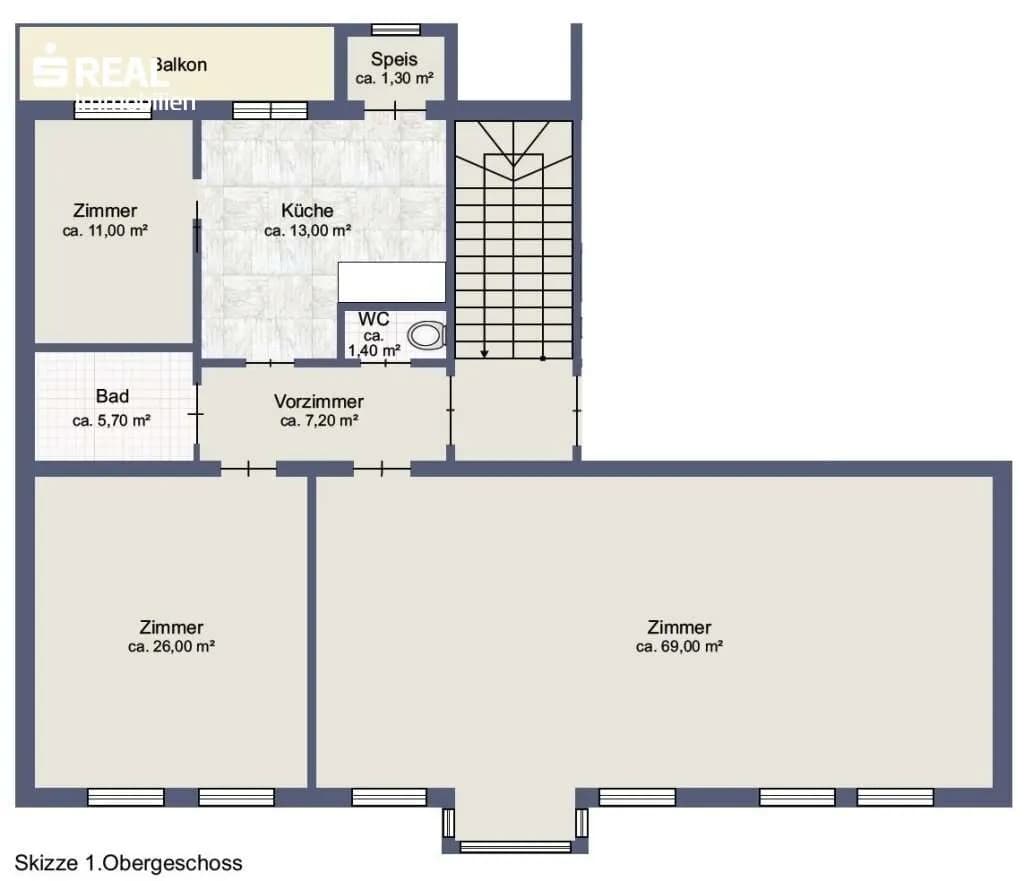 3-Zimmer-Wohnung mieten in Waidhofen an der Thaya – 134 m², € 812 – Bild 17 von 17