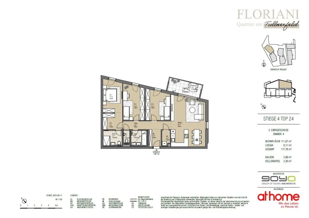 4-Zimmer-Wohnung kaufen in Tulln – 111,67 m², € 460.000 – Bild 31 von 31