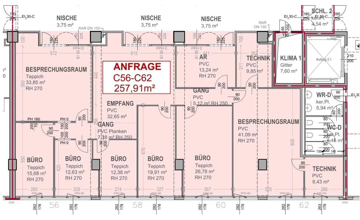 Gewerbeimmobilie mieten in Wien – 260 m², € 4.901 – Bild 9 von 10