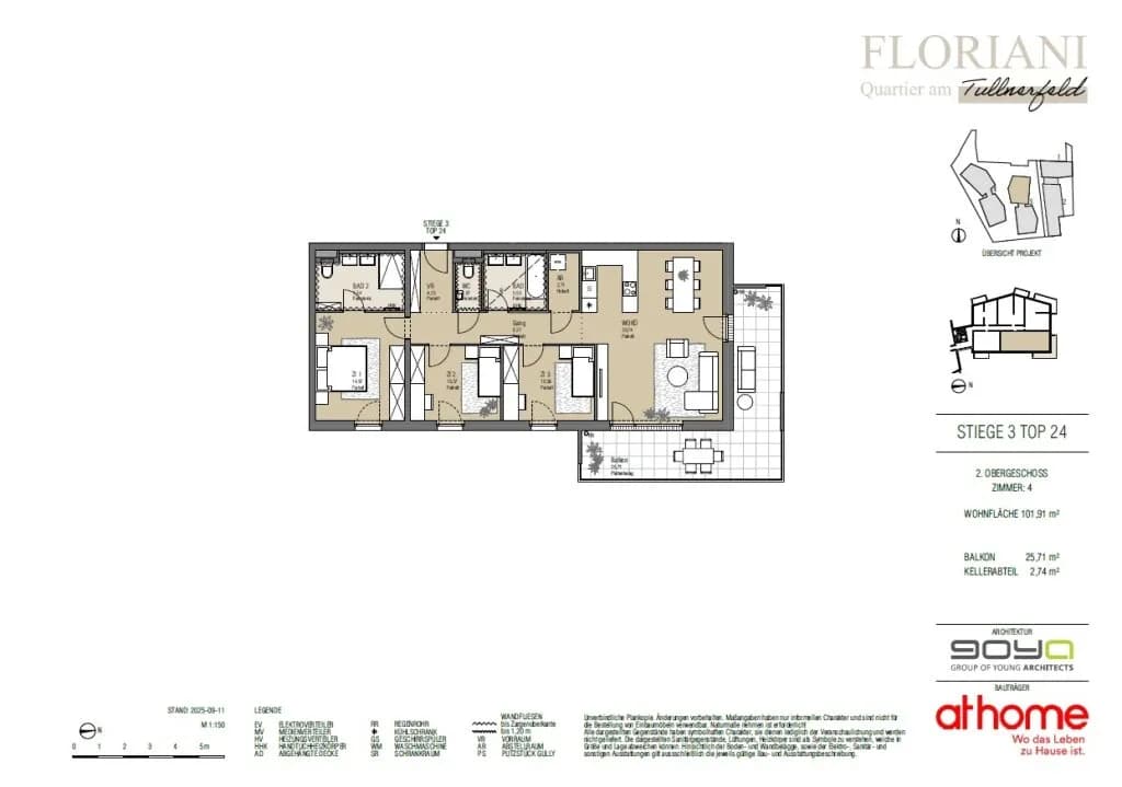 4-Zimmer-Wohnung kaufen in Tulln – 101,91 m², € 439.000 – Bild 27 von 27