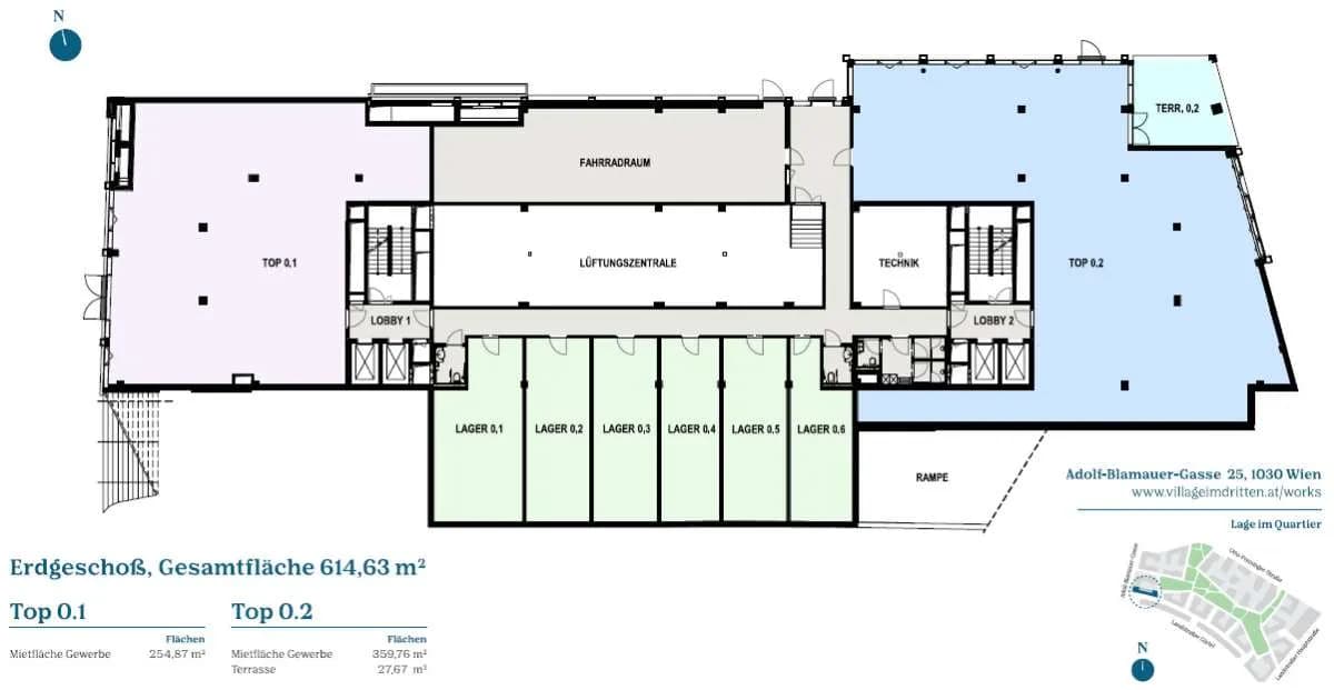 Gewerbeimmobilie mieten in Wien – 384 m², € 9.093 – Bild 6 von 9