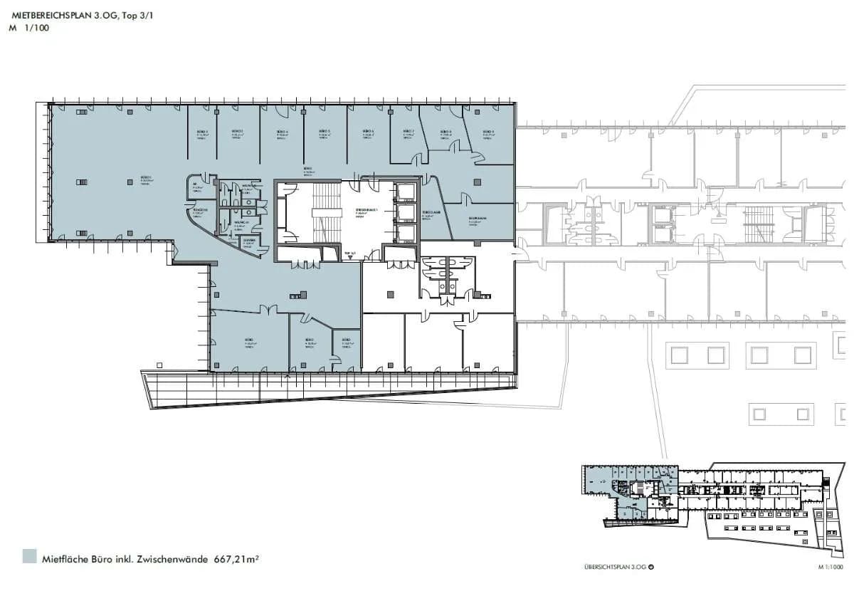 Gewerbeimmobilie mieten in Wien – 667 m², € 14.212 – Bild 3 von 3