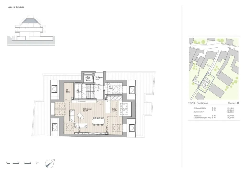 5-Zimmer-Wohnung mieten in Wien – 182,8 m², € 5.990 – Bild 22 von 22