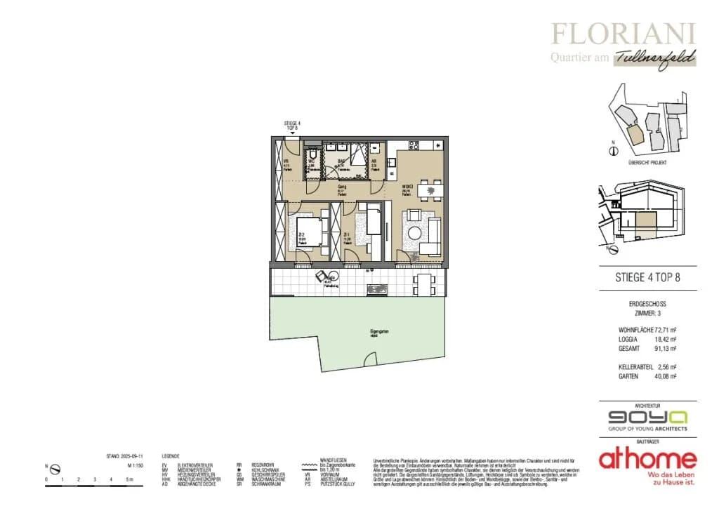 3-Zimmer-Wohnung kaufen in Tulln – 72,71 m², € 395.000 – Bild 30 von 30