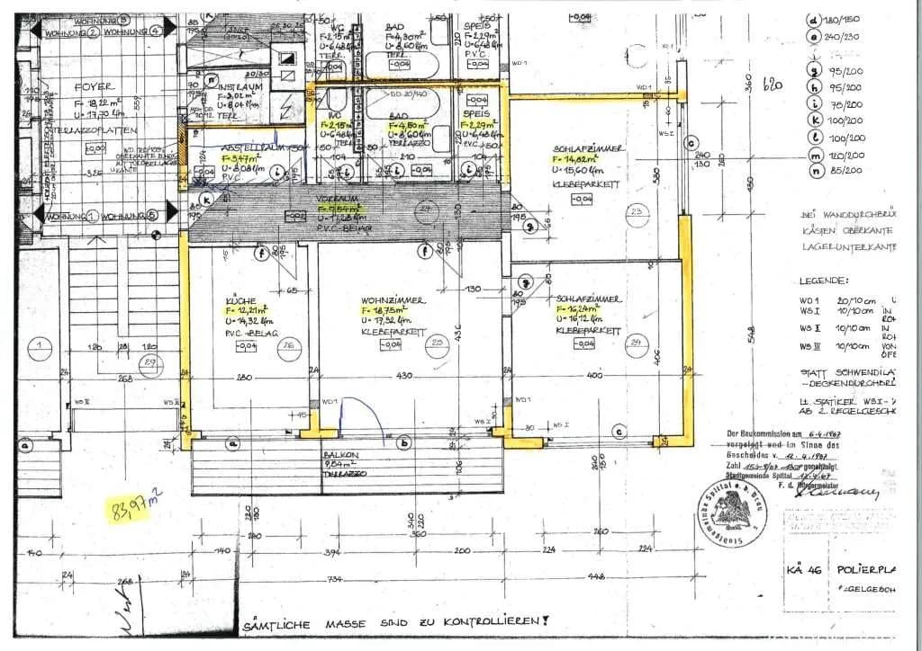 3-Zimmer-Wohnung kaufen in Spittal an der Drau – 82,29 m², € 259.000 – Bild 20 von 21