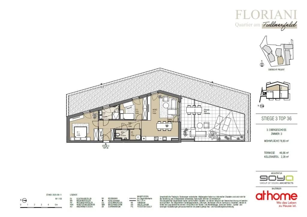 3-Zimmer-Wohnung kaufen in Tulln – 78,83 m², € 410.000 – Bild 31 von 31
