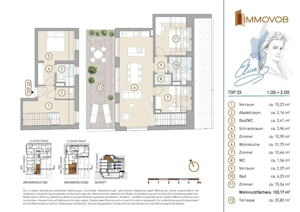 4-Zimmer-Wohnung kaufen in Wien – 116,08 m², € 986.680 – Bild 9 von 10