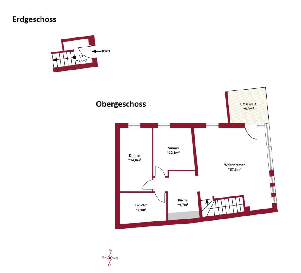 3-Zimmer-Wohnung kaufen in Tulln – 89 m², € 459.000 – Bild 5 von 5