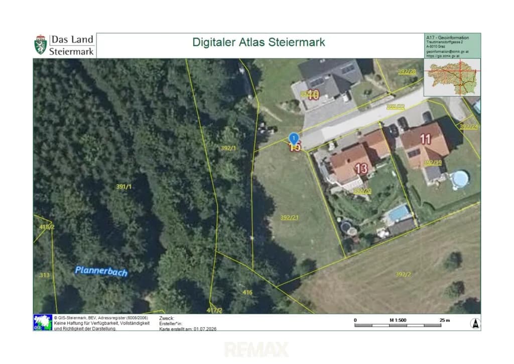 Grundstück kaufen in Bruck-Mürzzuschlag – 805 m², € 110.000 – Bild 6 von 9