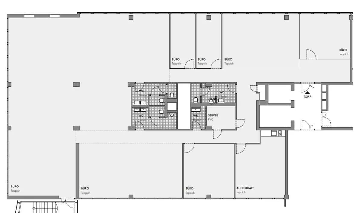 Gewerbeimmobilie mieten in Wien – 1 917 m², € 16 – Bild 12 von 14