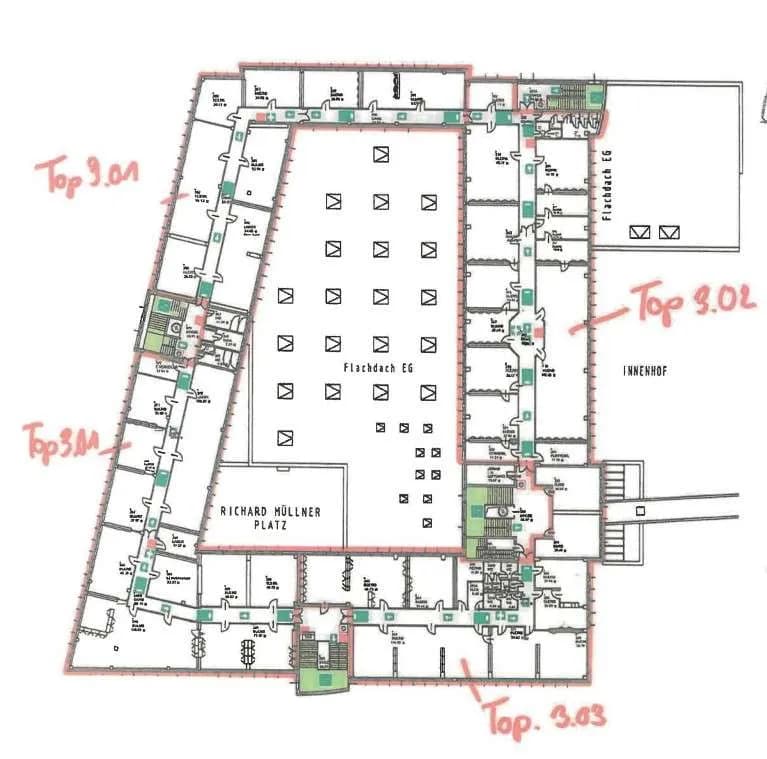 Gewerbeimmobilie mieten in Wien – 2 453 m², € 11 – Bild 9 von 9