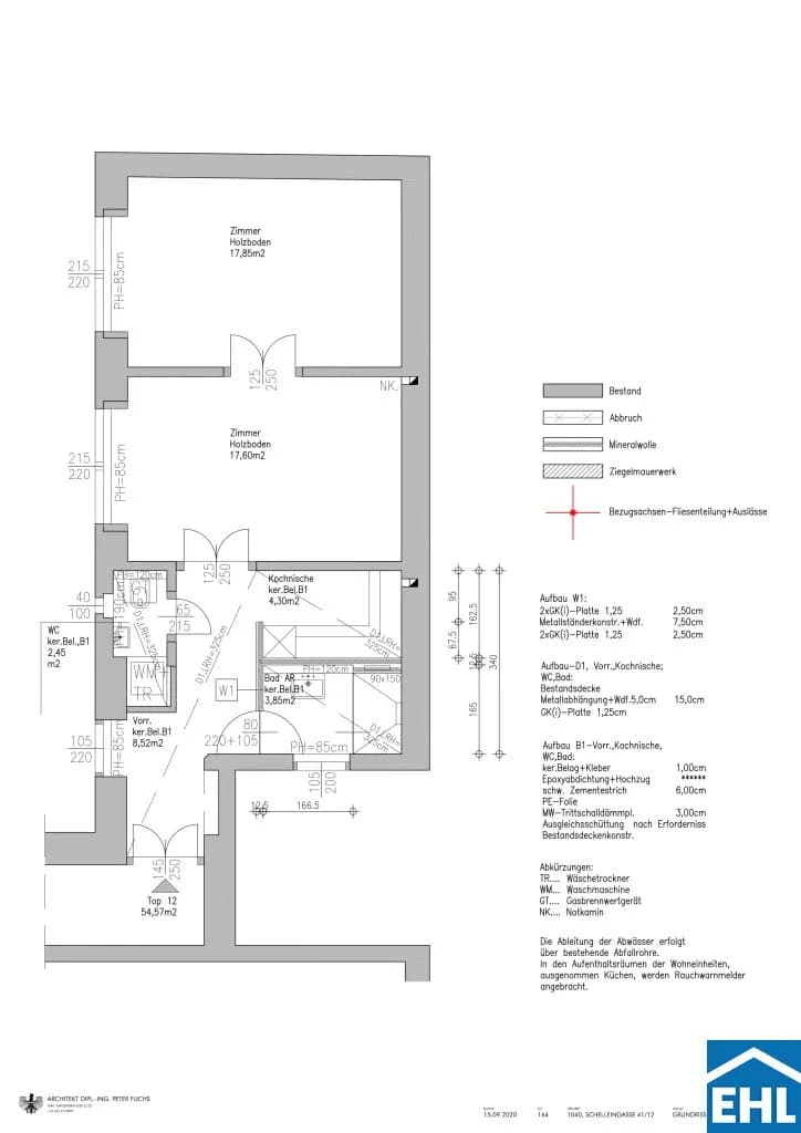 2-Zimmer-Wohnung kaufen in Wien – 54,57 m², € 395.000 – Bild 20 von 20