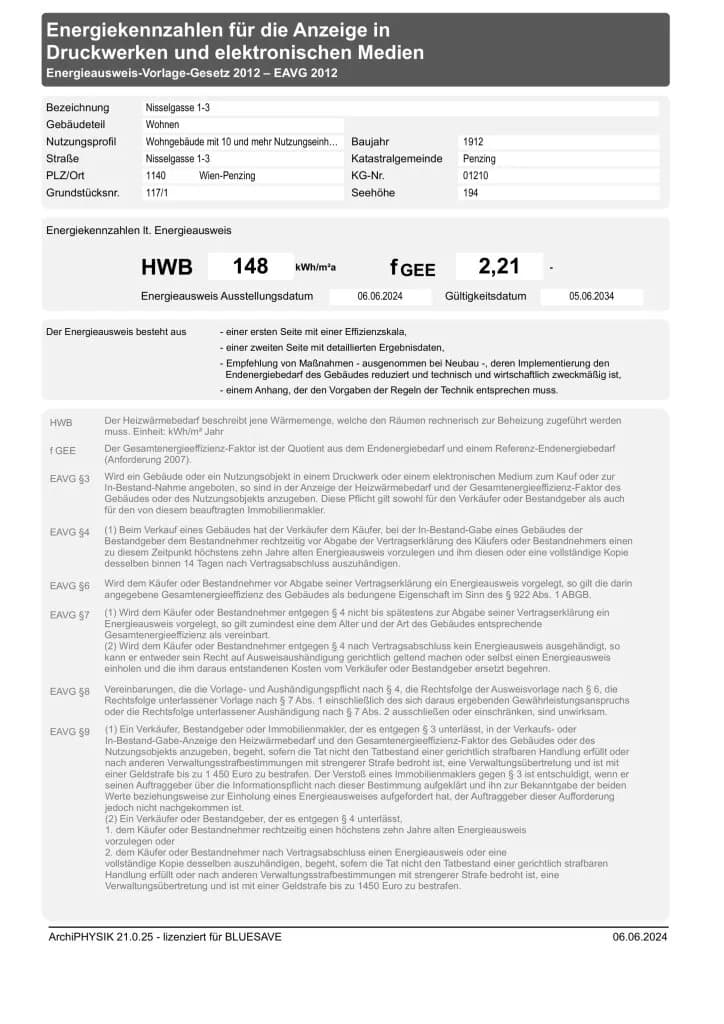 4-Zimmer-Wohnung mieten in Wien – 155,1 m², € 3.275 – Bild 15 von 16