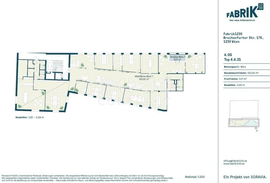 Gewerbeimmobilie mieten in Wien – 616 m², € 16 – Bild 8 von 8