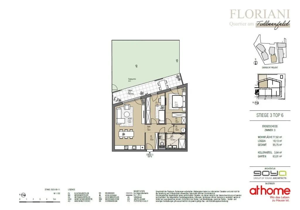 3-Zimmer-Wohnung kaufen in Tulln – 77,62 m², € 375.000 – Bild 20 von 20