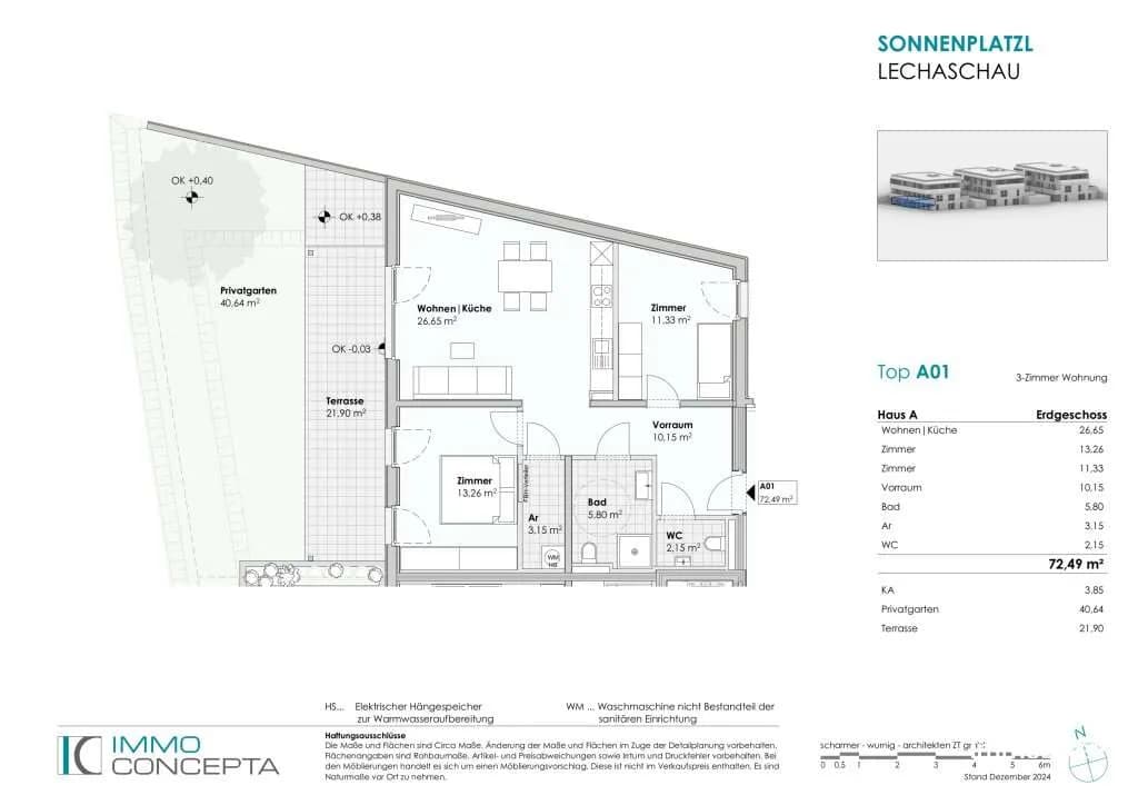 3-Zimmer-Wohnung kaufen in Reutte – 71 m², € 379.000 – Bild 12 von 12