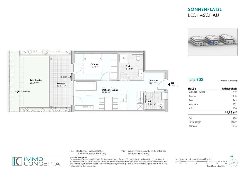 2-Zimmer-Wohnung kaufen in Reutte – 42 m², € 229.000 – Bild 12 von 12