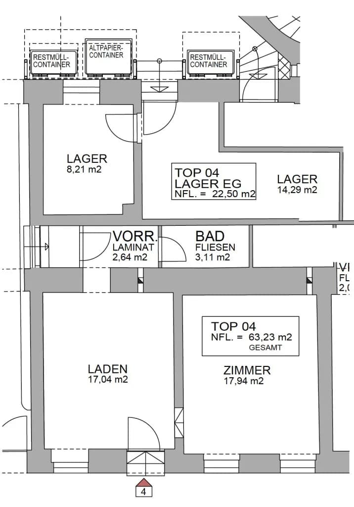 Gewerbeimmobilie kaufen in Wien – 431 m², € 490.000 – Bild 9 von 10