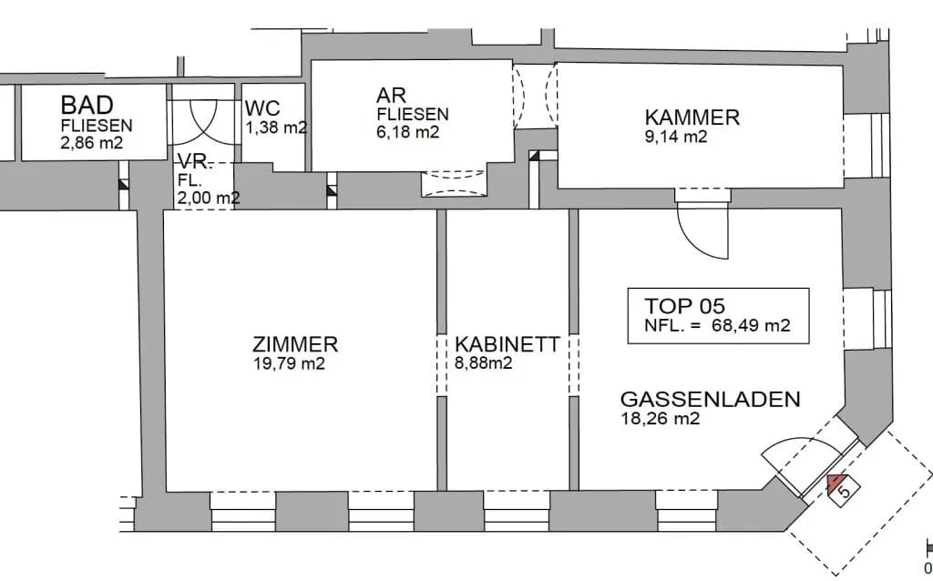 Gewerbeimmobilie kaufen in Wien – 431 m², € 490.000 – Bild 10 von 10