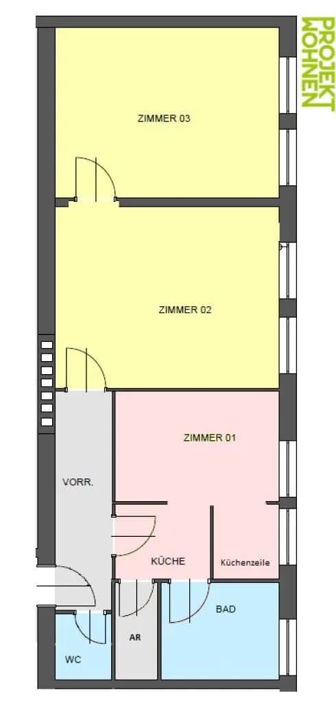 2-Zimmer-Wohnung kaufen in Graz – 69 m², € 185.000 – Bild 15 von 15