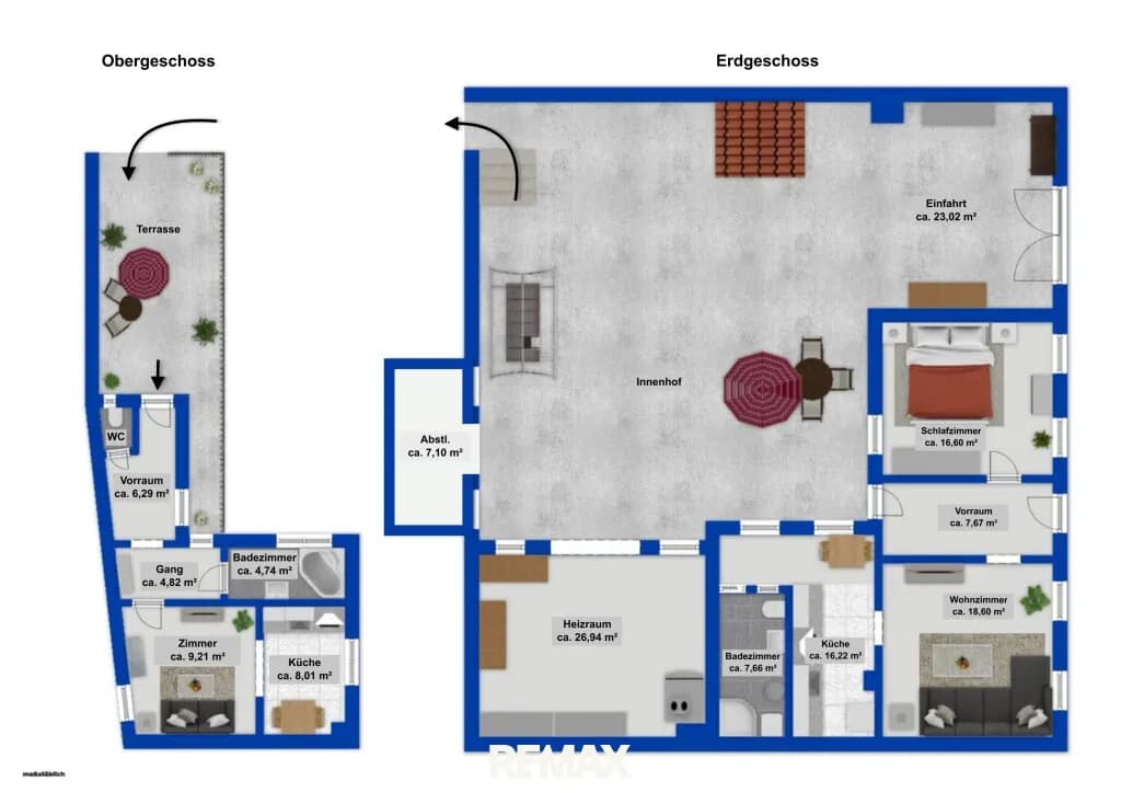 3-Zimmer-Haus kaufen in Mistelbach – 96,25 m², € 124.900 – Bild 34 von 34