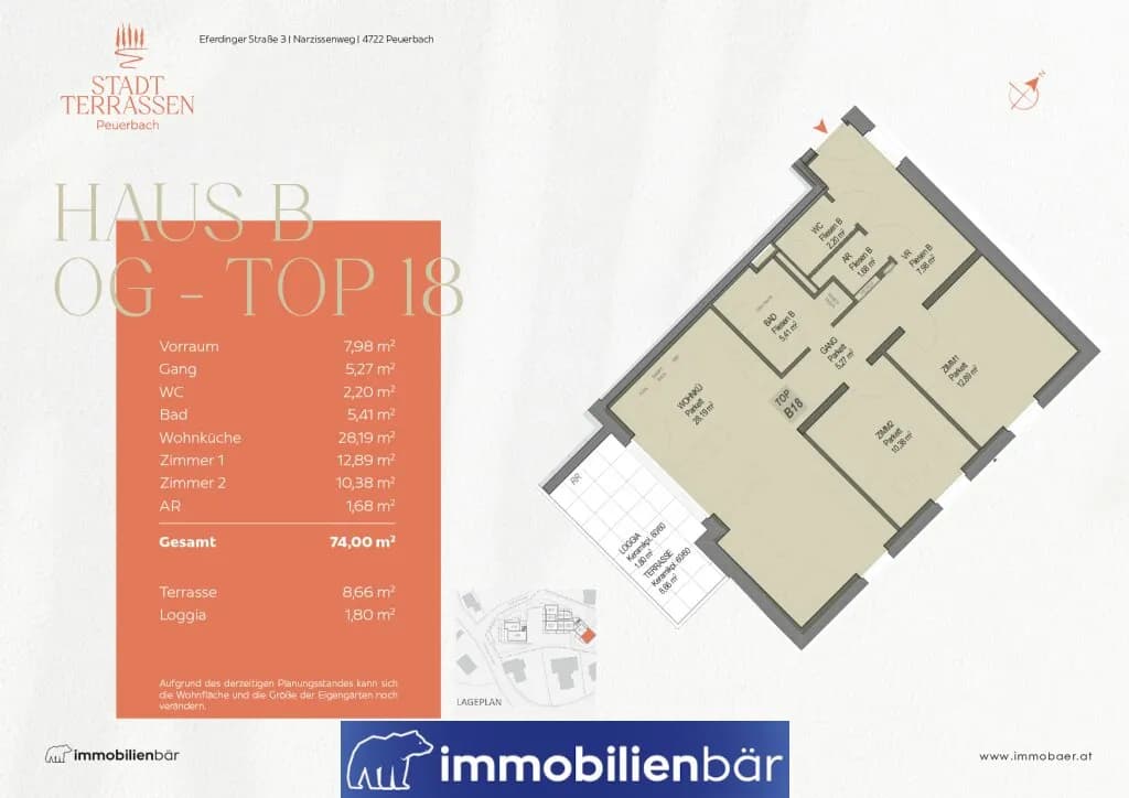 3-Zimmer-Wohnung kaufen in Grieskirchen – 74 m², € 366.206 – Bild 9 von 9