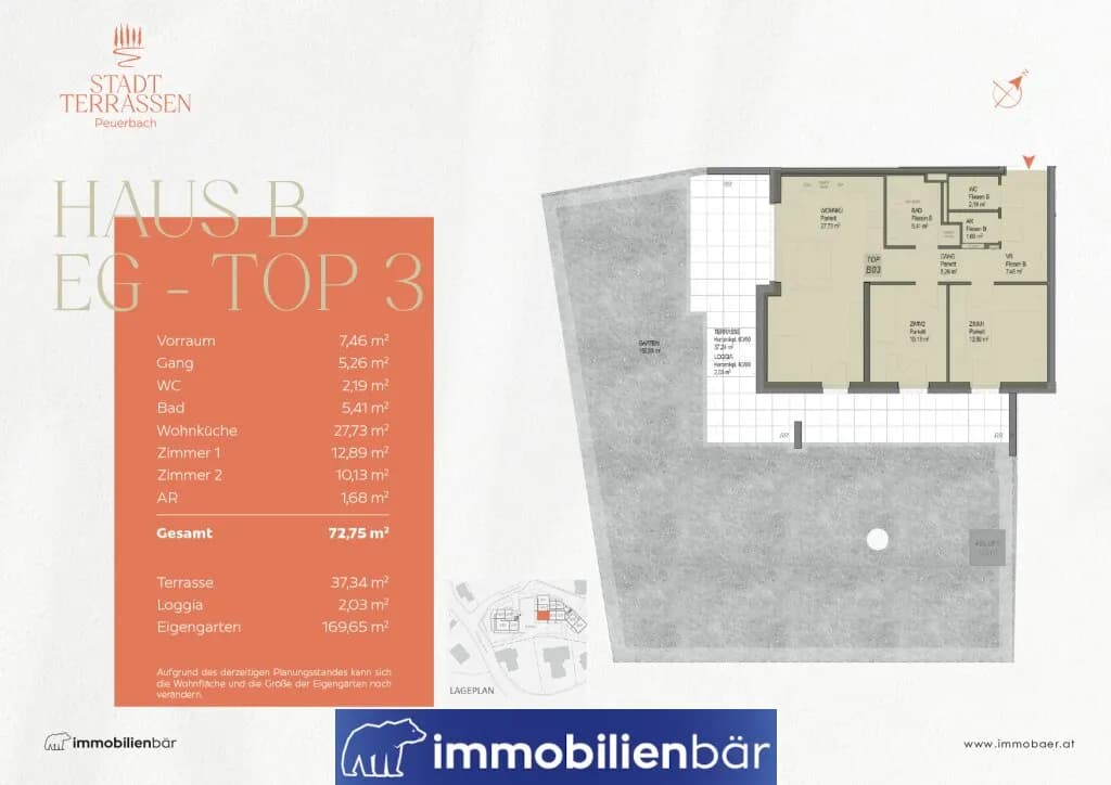 3-Zimmer-Wohnung kaufen in Grieskirchen – 72,75 m², € 408.850 – Bild 13 von 13