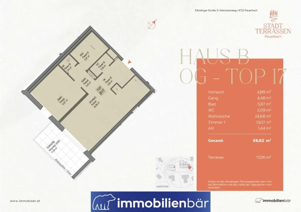 2-Zimmer-Wohnung kaufen in Grieskirchen – 56,62 m², € 287.637 – Bild 8 von 8