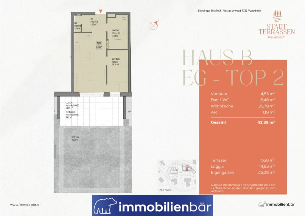1-Zimmer-Wohnung kaufen in Grieskirchen – 42,35 m², € 229.592 – Bild 11 von 11