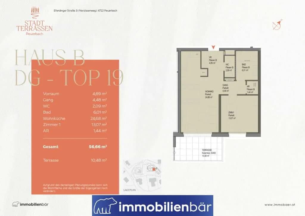 2-Zimmer-Wohnung kaufen in Grieskirchen – 56,66 m², € 314.235 – Bild 6 von 6