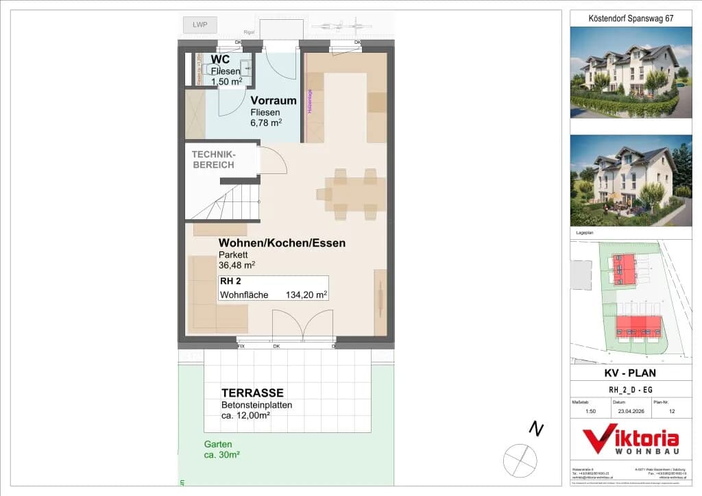 Haus kaufen in Salzburg-Umgebung – 134,32 m², € 544.000 – Bild 5 von 6