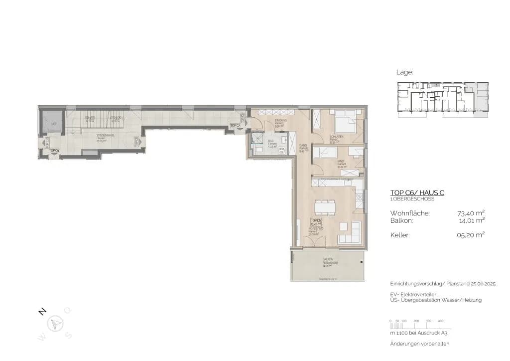 3-Zimmer-Wohnung kaufen in Vöcklabruck – 73,4 m², € 623.000 – Bild 4 von 5