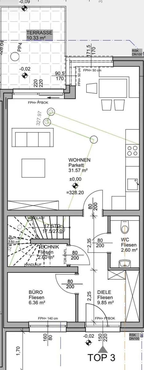 5-Zimmer-Haus kaufen in Baden – 109 m², € 438.000 – Bild 64 von 68