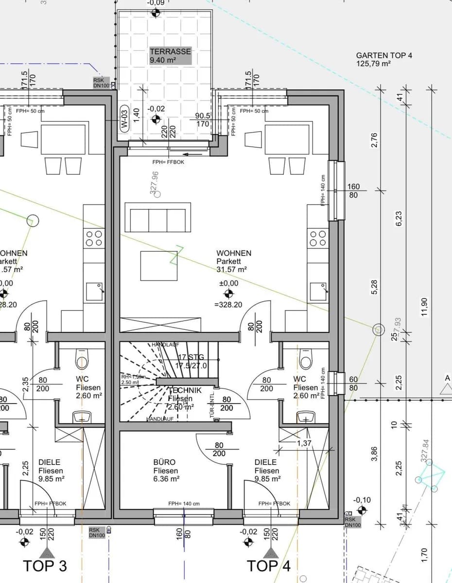 5-Zimmer-Haus kaufen in Baden – 109 m², € 438.000 – Bild 66 von 68