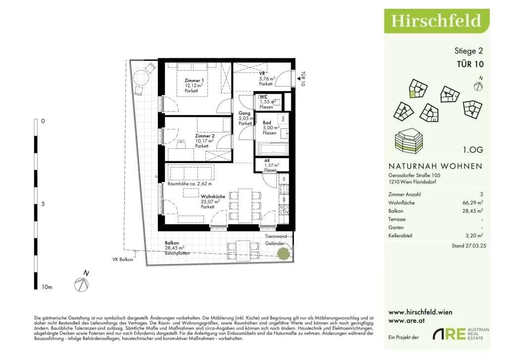 3-Zimmer-Wohnung kaufen in Wien – 66,15 m², € 394.000 – Bild 8 von 9