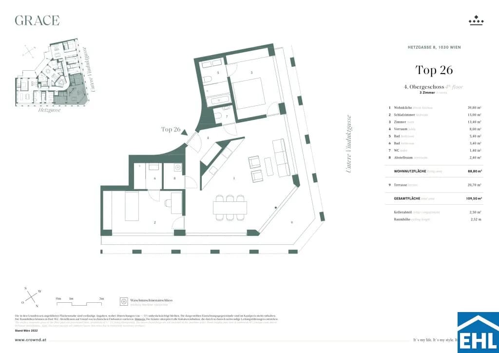 3-Zimmer-Wohnung kaufen in Wien – 88,8 m², € 1.085.000 – Bild 13 von 13