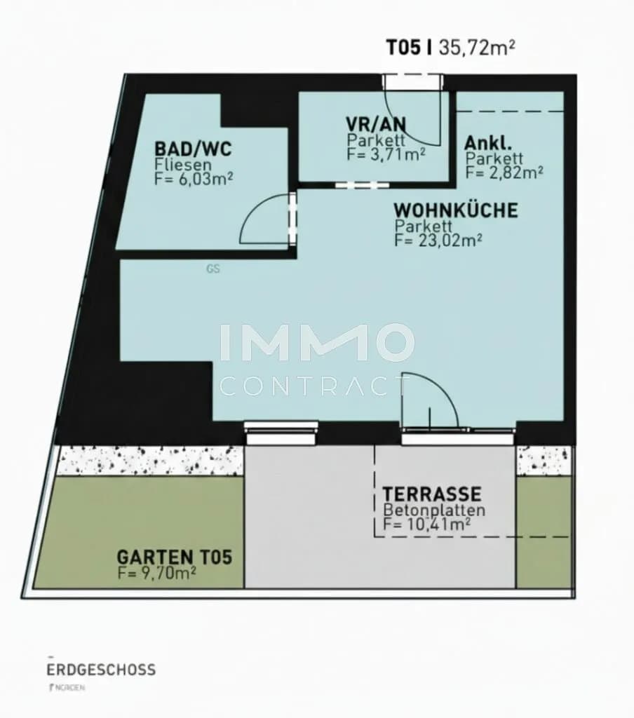 1-Zimmer-Wohnung kaufen in Wien – 35,72 m², € 259.500 – Bild 9 von 9