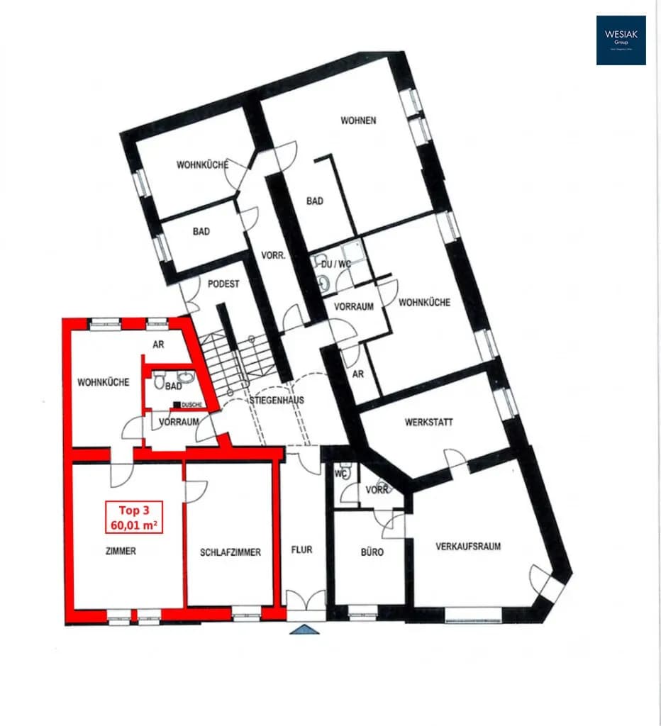 Wohnung kaufen in Graz – 60 m², € 160.000 – Bild 8 von 8