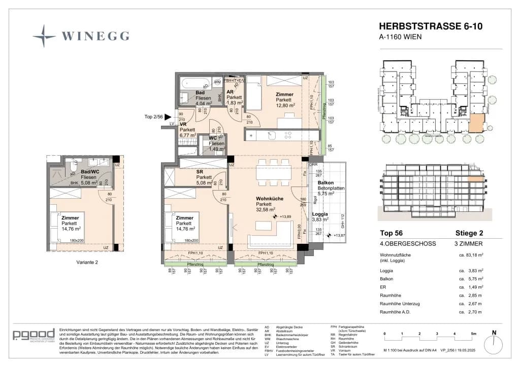 Immobilie kaufen in Wien – 79,35 m², € 558.800 – Bild 8 von 8