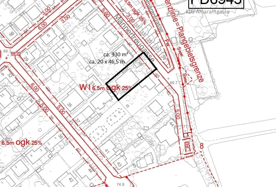 Grundstück kaufen in Wien – 930 m², € 750.000 – Bild 2 von 9