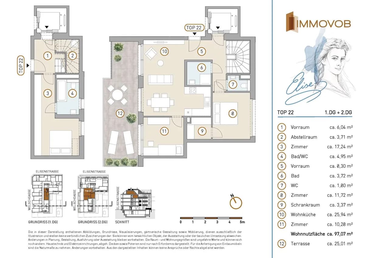 4-Zimmer-Wohnung kaufen in Wien – 109,58 m², € 964.260 – Bild 8 von 10