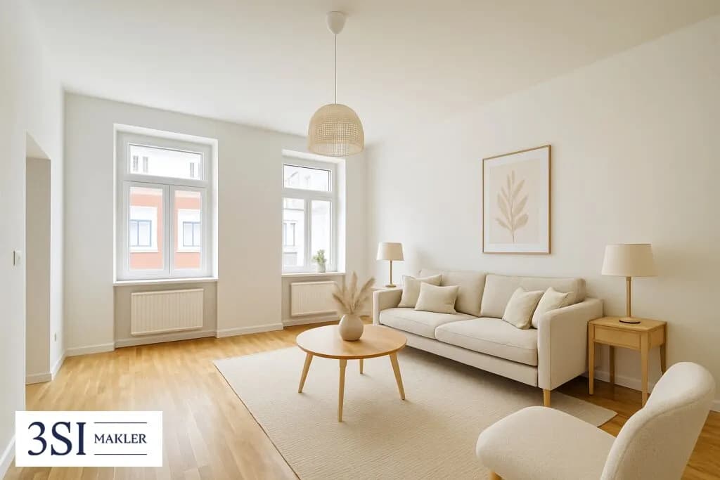 3-Zimmer-Wohnung kaufen in Wien – 60,75 m², € 223.000