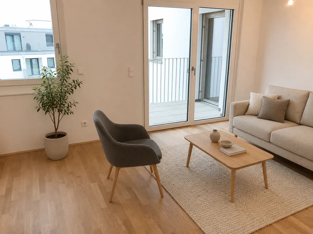 2-Zimmer-Wohnung mieten in Wien – 51 m², € 1.030 – Bild 2 von 11