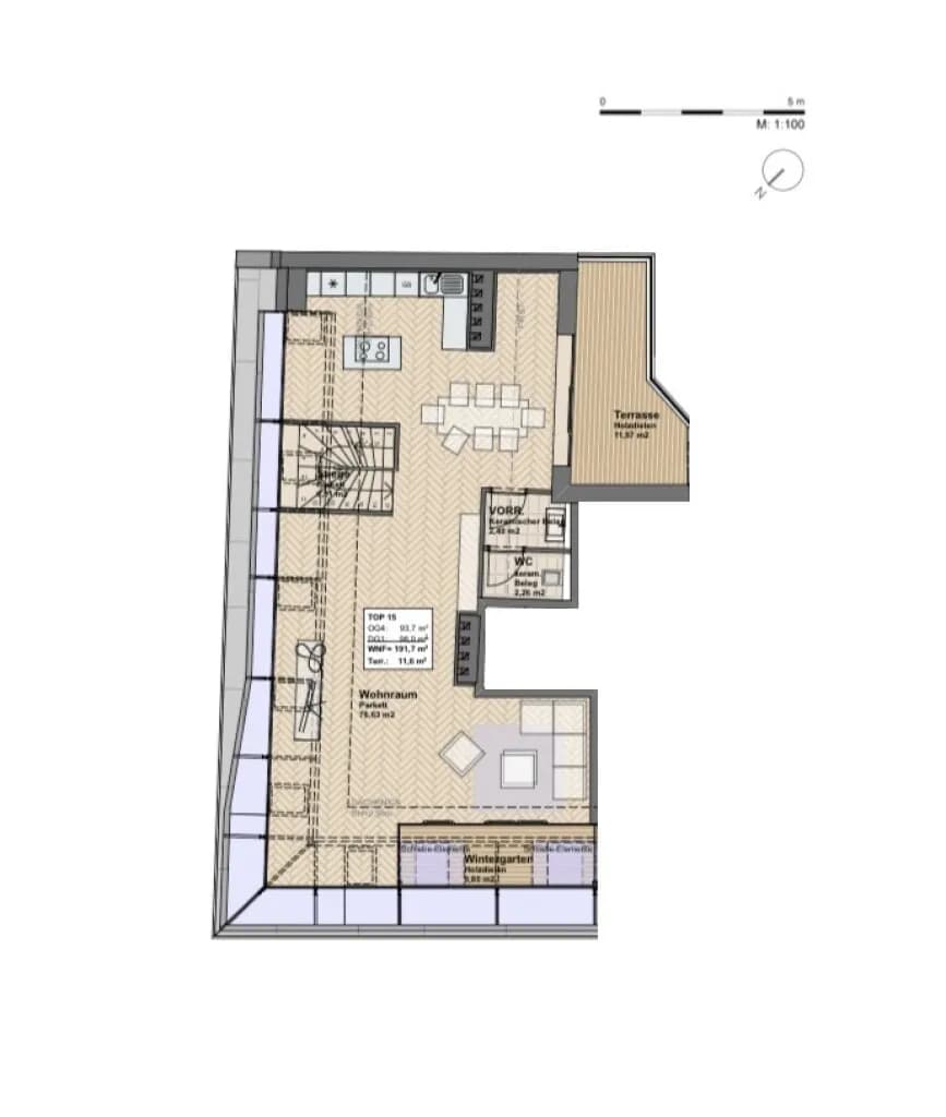 5-Zimmer-Wohnung kaufen in Wien – 192 m², € 1.499.000 – Bild 12 von 12