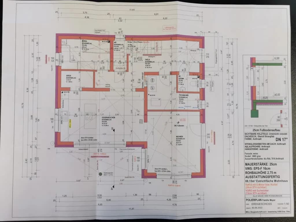 6-Zimmer-Haus kaufen in Jennersdorf – 176 m², € 479.900 – Bild 13 von 18