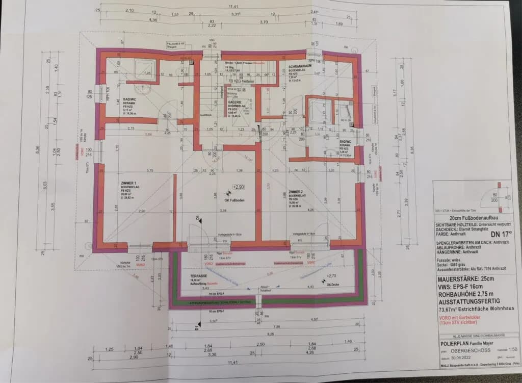6-Zimmer-Haus kaufen in Jennersdorf – 176 m², € 479.900 – Bild 14 von 18